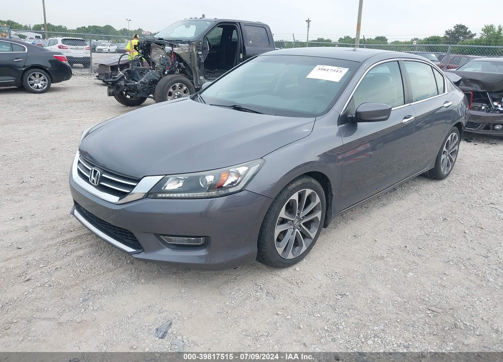 2013 HONDA ACCORD SPORT VIN: 1HGCR2F52DA273377