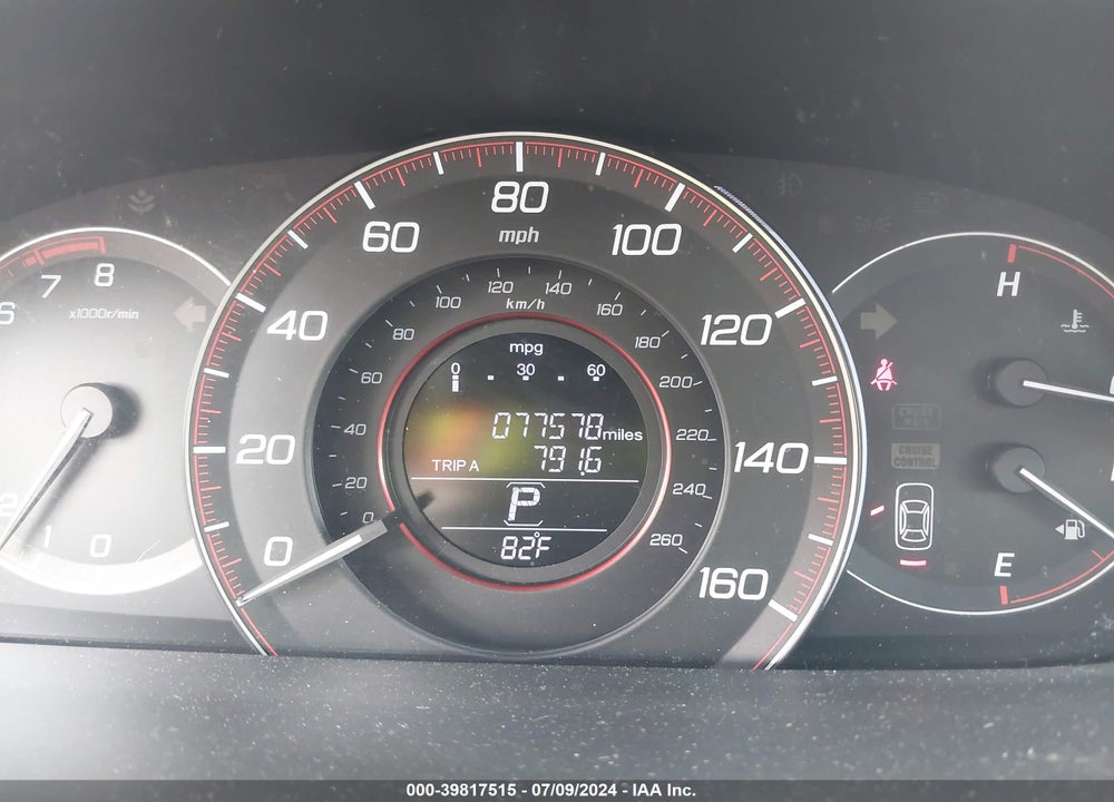 2013 HONDA ACCORD SPORT VIN: 1HGCR2F52DA273377