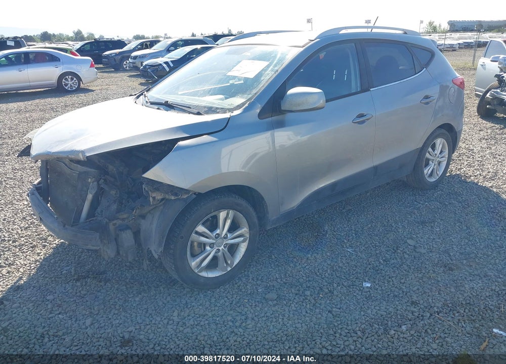 2010 HYUNDAI TUCSON GLS VIN: KM8JUCAC0AU042273