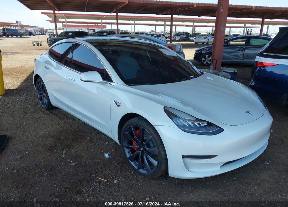 2020 TESLA MODEL 3 PERFORMANCE DUAL MOTOR ALL-WHEEL DRIVE VIN: 5YJ3E1EC8LF792007