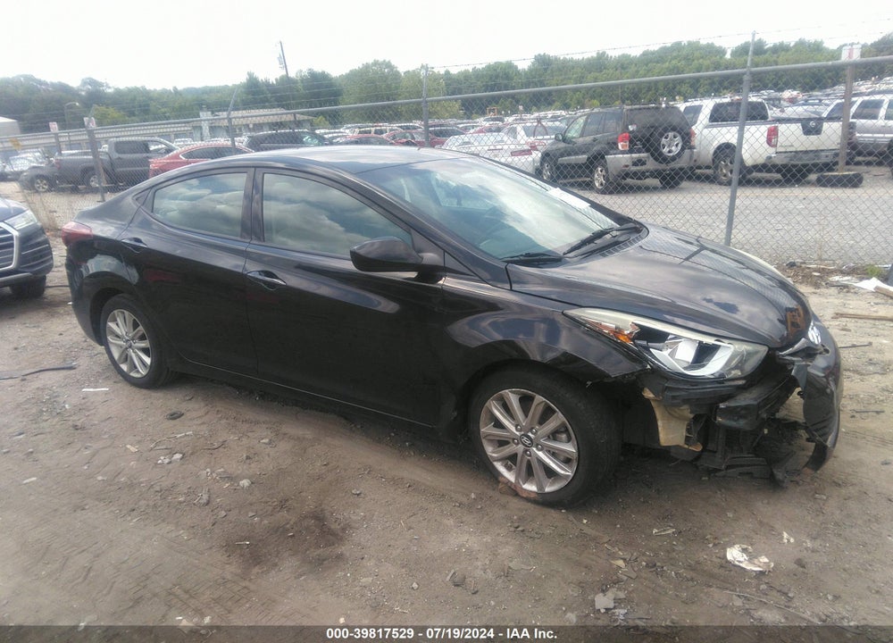 2016 HYUNDAI ELANTRA SE VIN: KMHDH4AE1GU626702