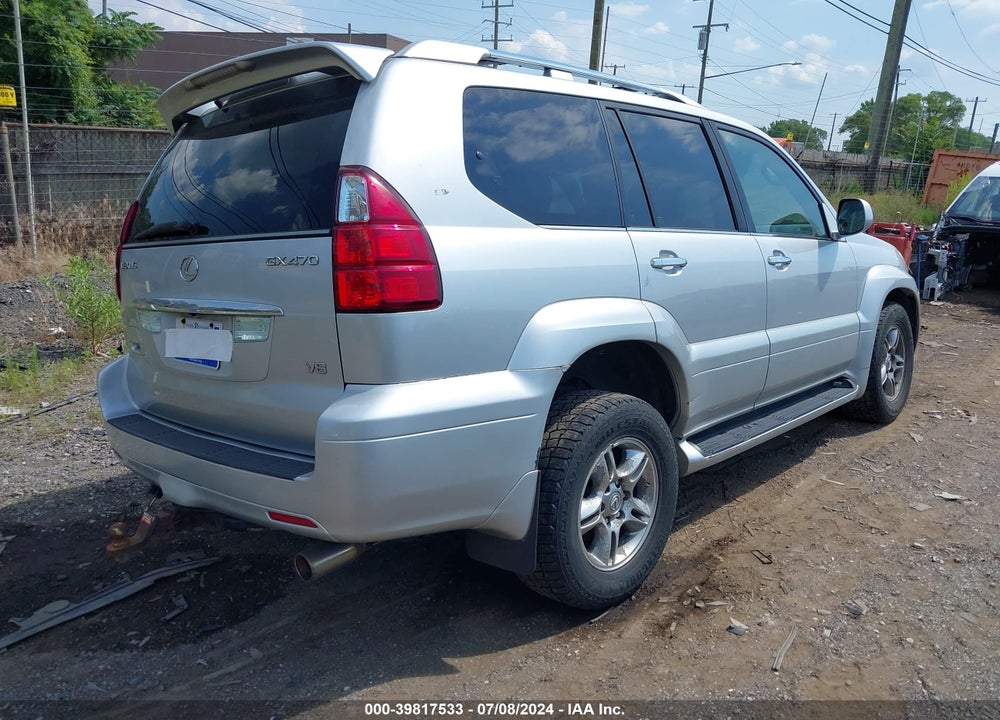 2008 LEXUS GX 470 VIN: JTJBT20XX80154880