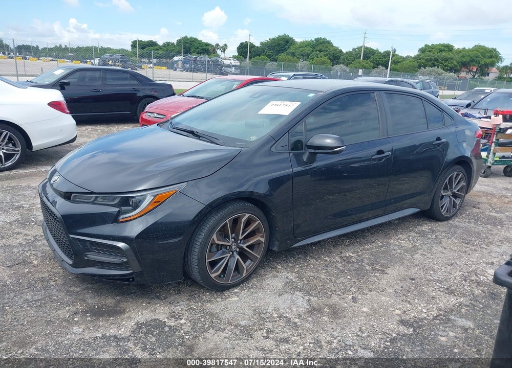 2020 TOYOTA COROLLA SE VIN: JTDS4RCE4LJ020937