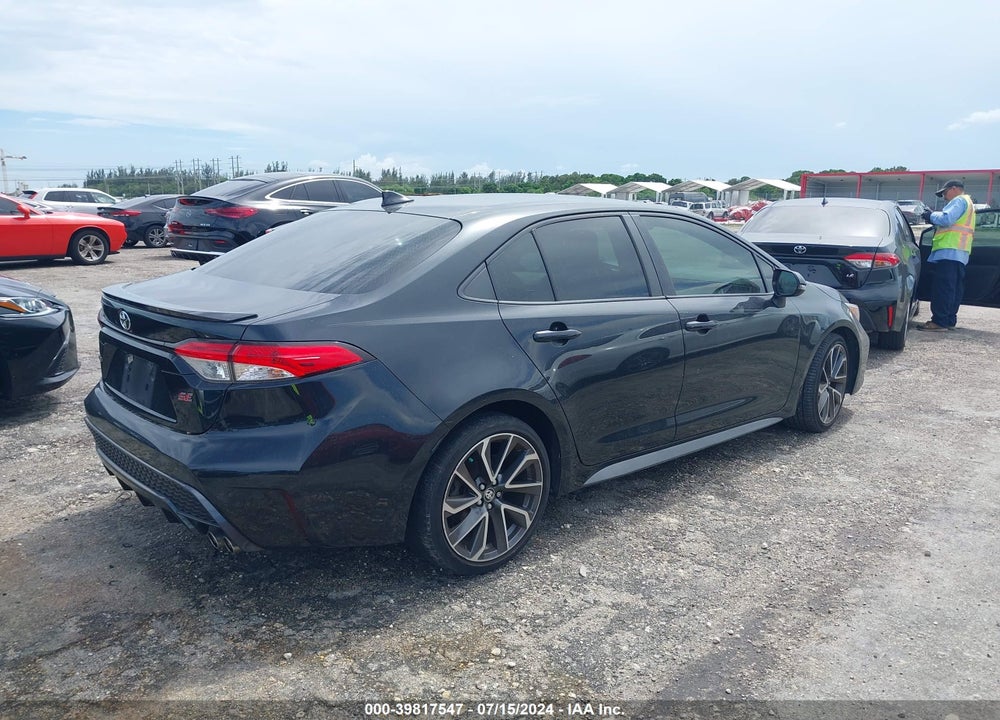 2020 TOYOTA COROLLA SE VIN: JTDS4RCE4LJ020937