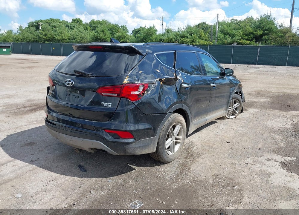 2017 HYUNDAI SANTA FE SPORT 2.4L VIN: 5NMZUDLB7HH038854