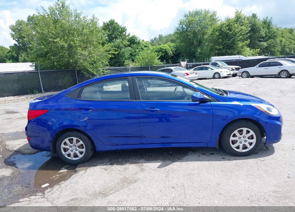 2013 HYUNDAI ACCENT GLS VIN: KMHCT4AE8DU560333