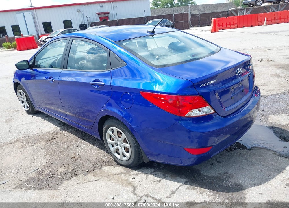 2013 HYUNDAI ACCENT GLS VIN: KMHCT4AE8DU560333