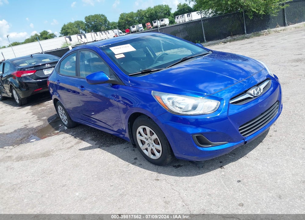 2013 HYUNDAI ACCENT GLS VIN: KMHCT4AE8DU560333