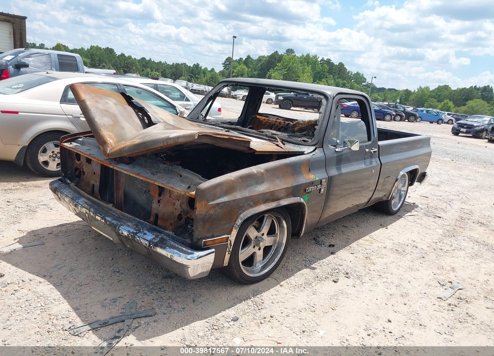 1986 CHEVROLET C10 VIN: 2GCCC14N9G1157993