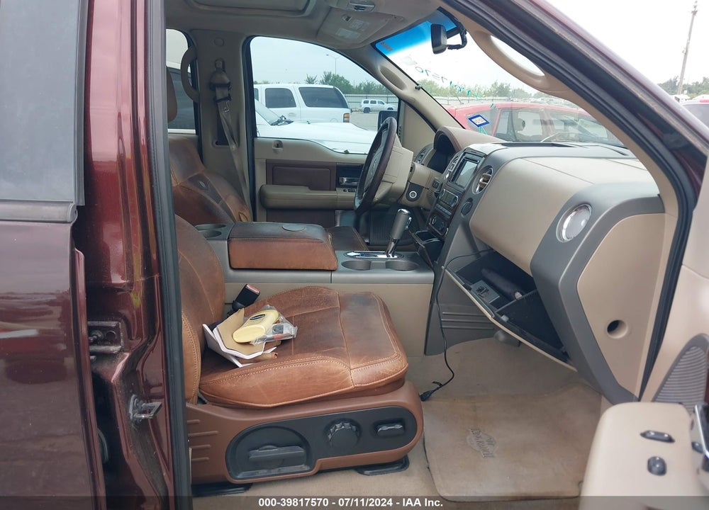 2008 FORD F-150 60TH ANNIVERSARY/FX2/KING RANCH/LARIAT/XLT VIN: 1FTPW12V48KD62585