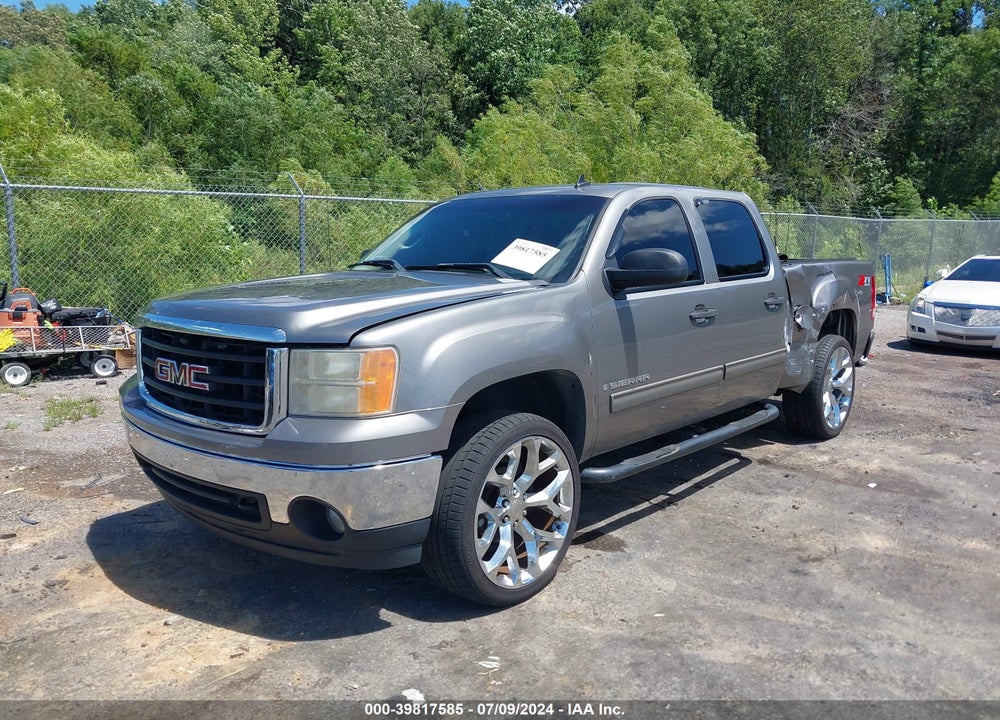 2007 GMC SIERRA 1500 SLE1 VIN: 3GTEK13MX7G552857