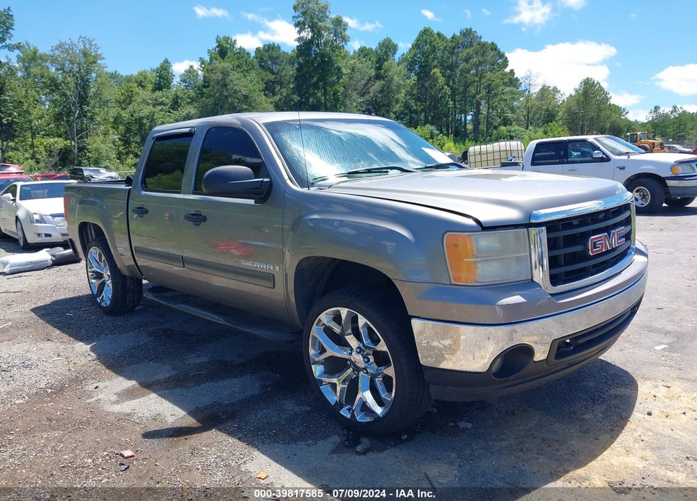2007 GMC SIERRA 1500 SLE1 VIN: 3GTEK13MX7G552857