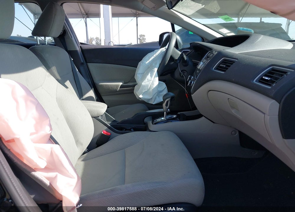 2013 HONDA CIVIC LX VIN: 19XFB2F53DE243074
