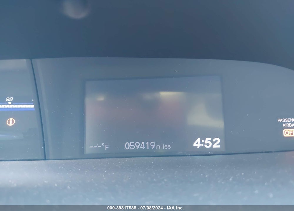 2013 HONDA CIVIC LX VIN: 19XFB2F53DE243074