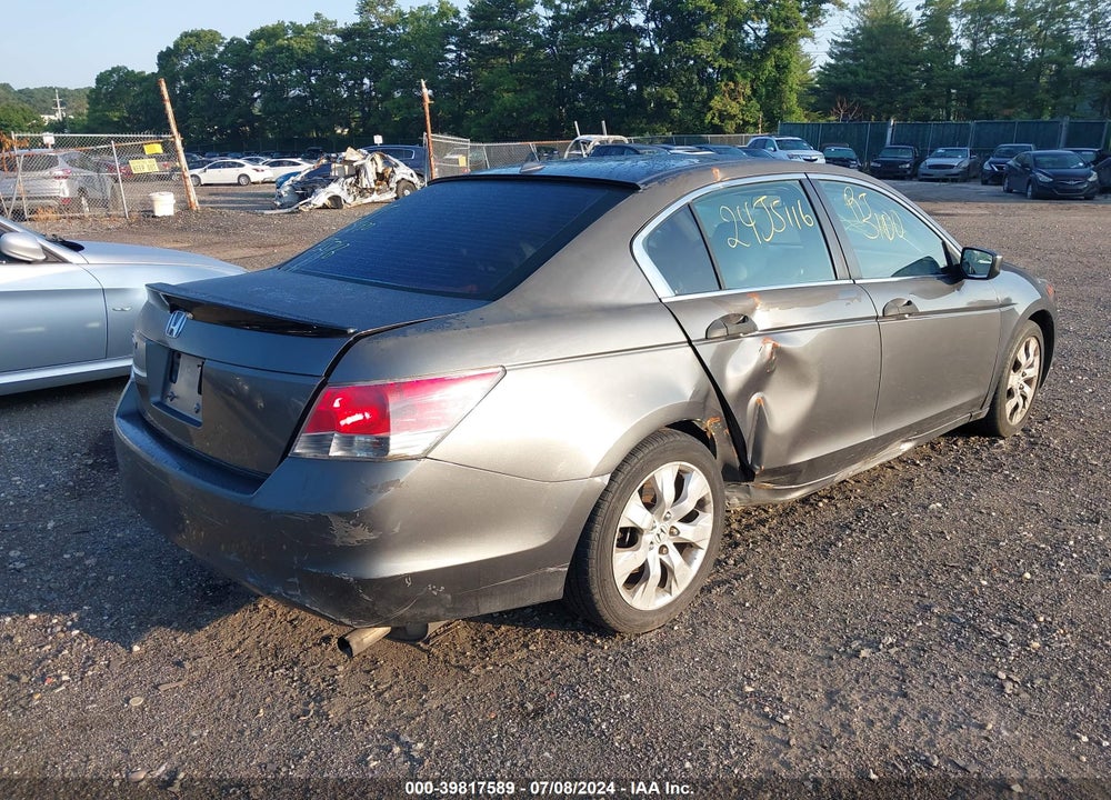 2009 HONDA ACCORD 2.4 EX-L VIN: 1HGCP26849A163132
