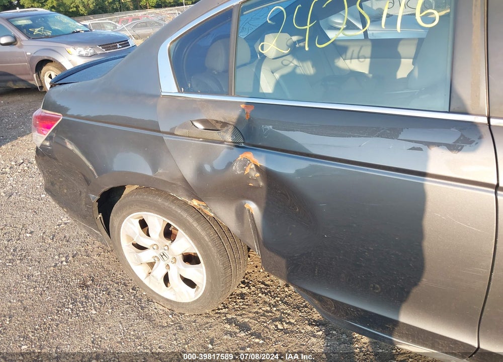 2009 HONDA ACCORD 2.4 EX-L VIN: 1HGCP26849A163132