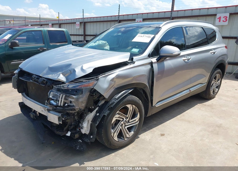 2021 HYUNDAI SANTA FE SEL VIN: 5NMS34AJ2MH354820