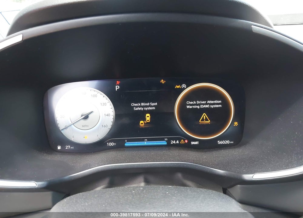 2021 HYUNDAI SANTA FE SEL VIN: 5NMS34AJ2MH354820