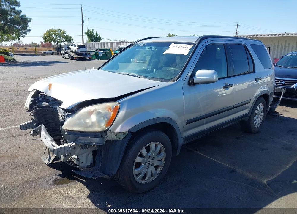 2005 HONDA CR-V EX VIN: JHLRD78835C057994
