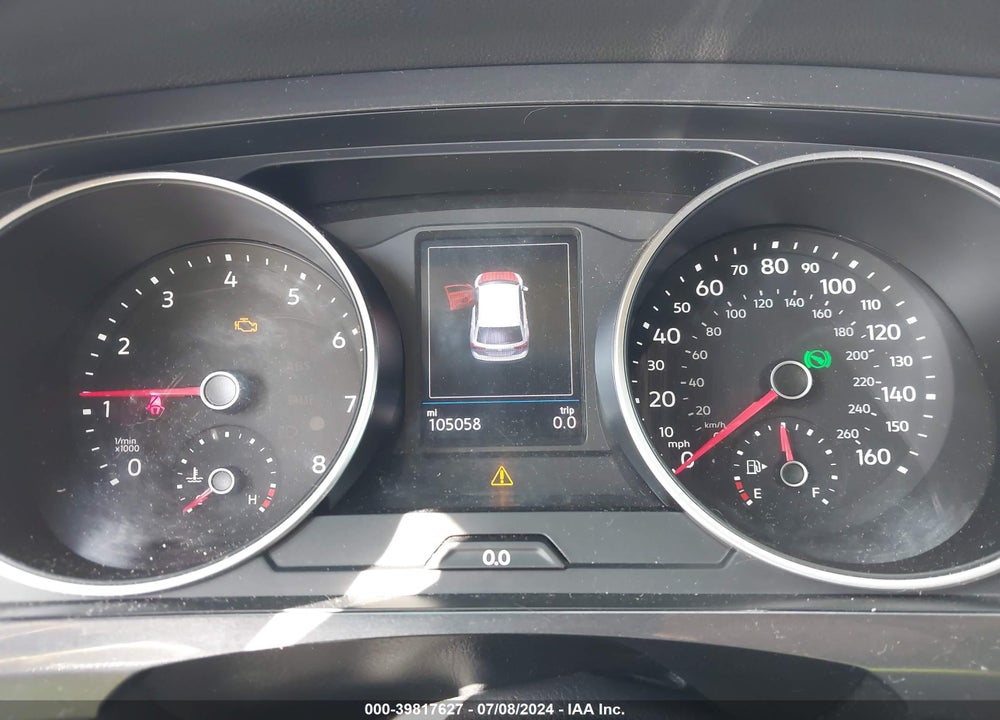 2018 VOLKSWAGEN TIGUAN 2.0T S VIN: 3VV1B7AX8JM043309