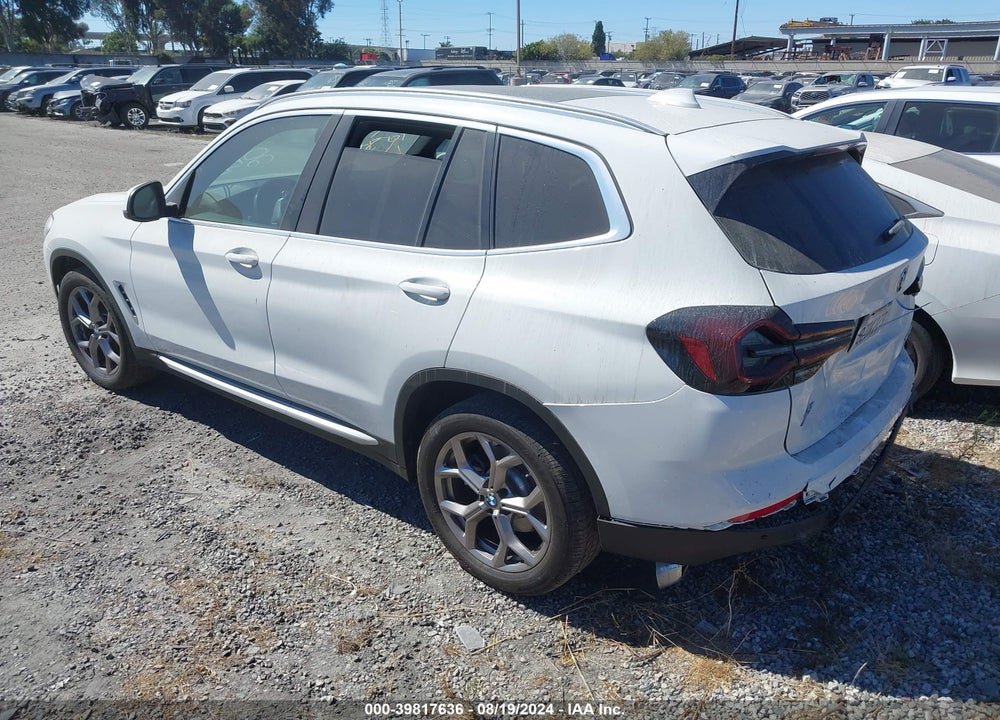 2022 BMW X3 VIN: 5UX43DP05N9K11766