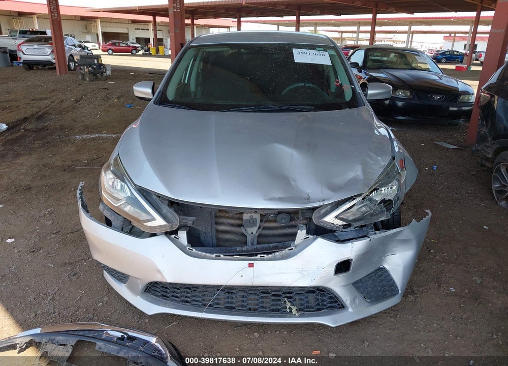2017 NISSAN SENTRA SV VIN: 3N1AB7AP4HY403504
