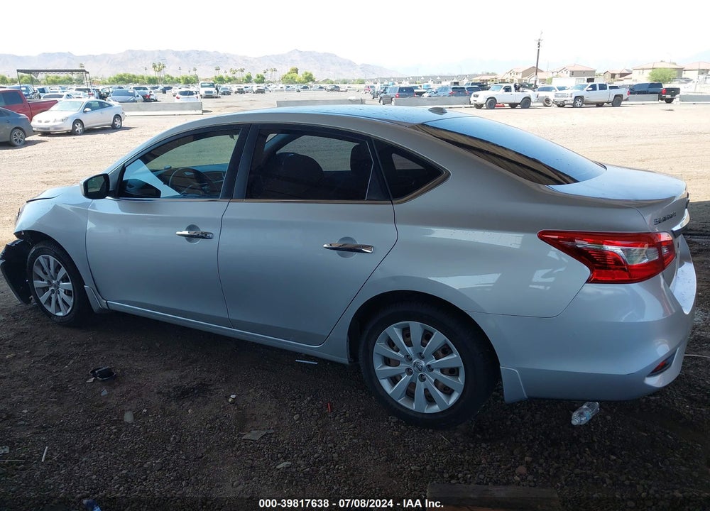 2017 NISSAN SENTRA SV VIN: 3N1AB7AP4HY403504