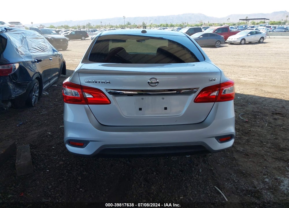 2017 NISSAN SENTRA SV VIN: 3N1AB7AP4HY403504