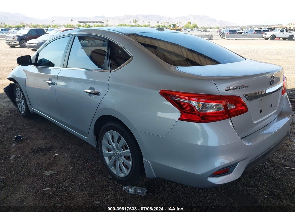 2017 NISSAN SENTRA SV VIN: 3N1AB7AP4HY403504