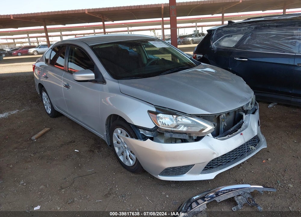 2017 NISSAN SENTRA SV VIN: 3N1AB7AP4HY403504