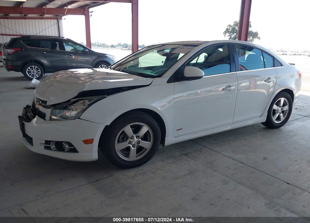 2014 CHEVROLET CRUZE 1LT MANUAL VIN: 1G1PD5SB6E7229806