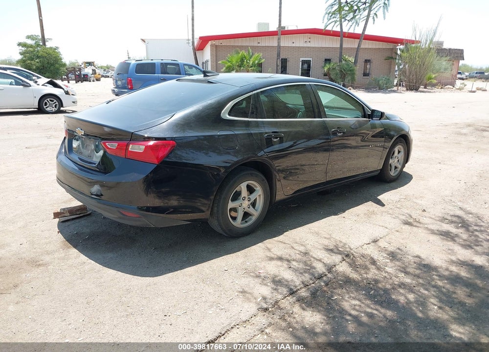 2018 CHEVROLET MALIBU 1LS VIN: 1G1ZB5ST7JF284627
