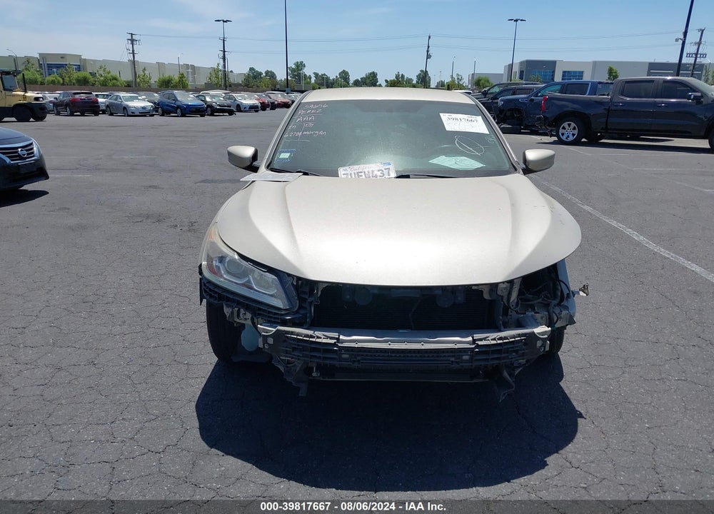 2016 HONDA ACCORD LX VIN: 1HGCR2F39GA181640