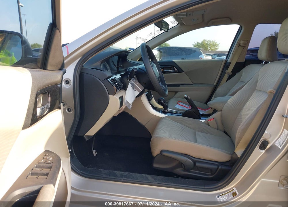 2016 HONDA ACCORD LX VIN: 1HGCR2F39GA181640