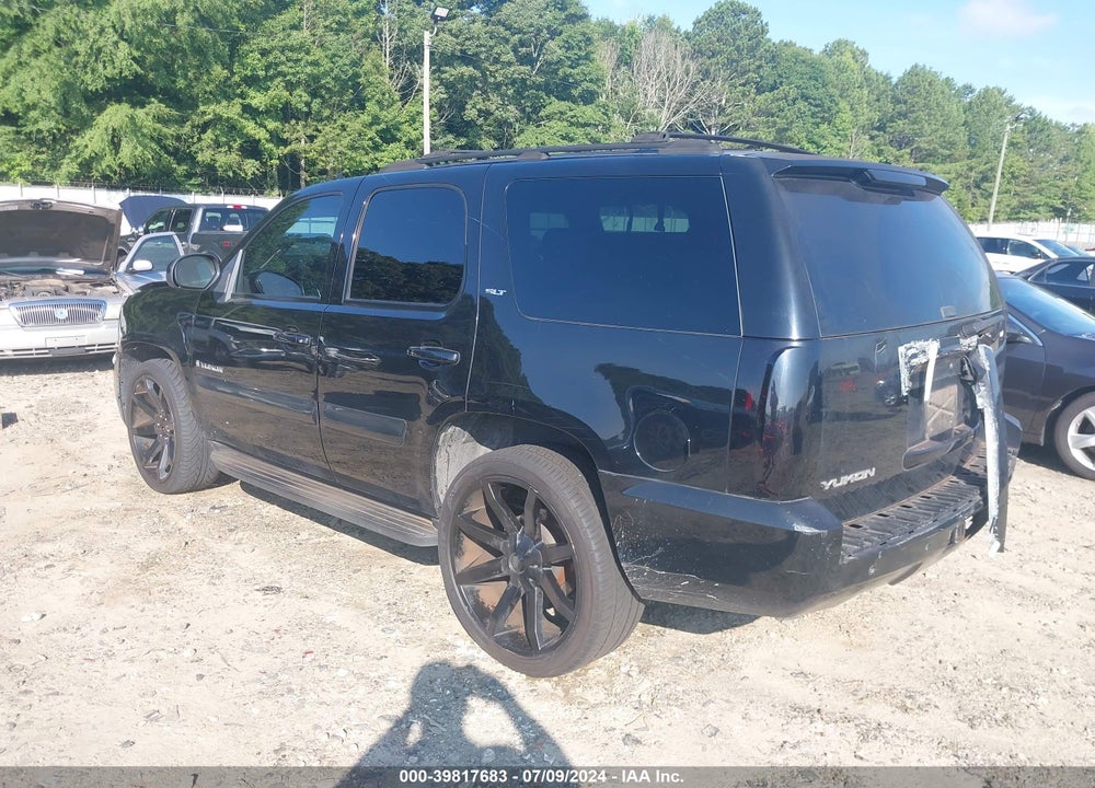 2007 GMC YUKON SLT VIN: 1GKFK13017R309752