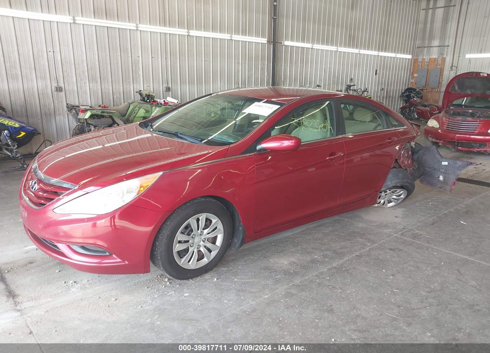 2011 HYUNDAI SONATA GLS VIN: 5NPEB4AC2BH196299