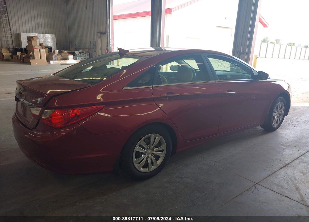 2011 HYUNDAI SONATA GLS VIN: 5NPEB4AC2BH196299