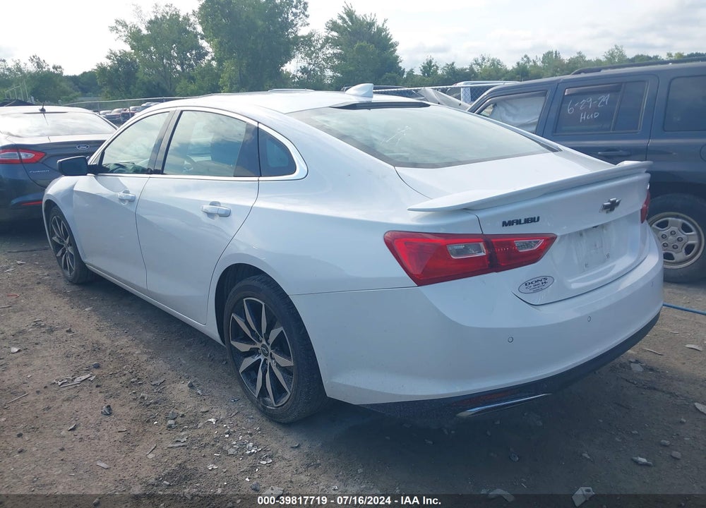 2021 CHEVROLET MALIBU FWD RS VIN: 1G1ZG5ST8MF018569