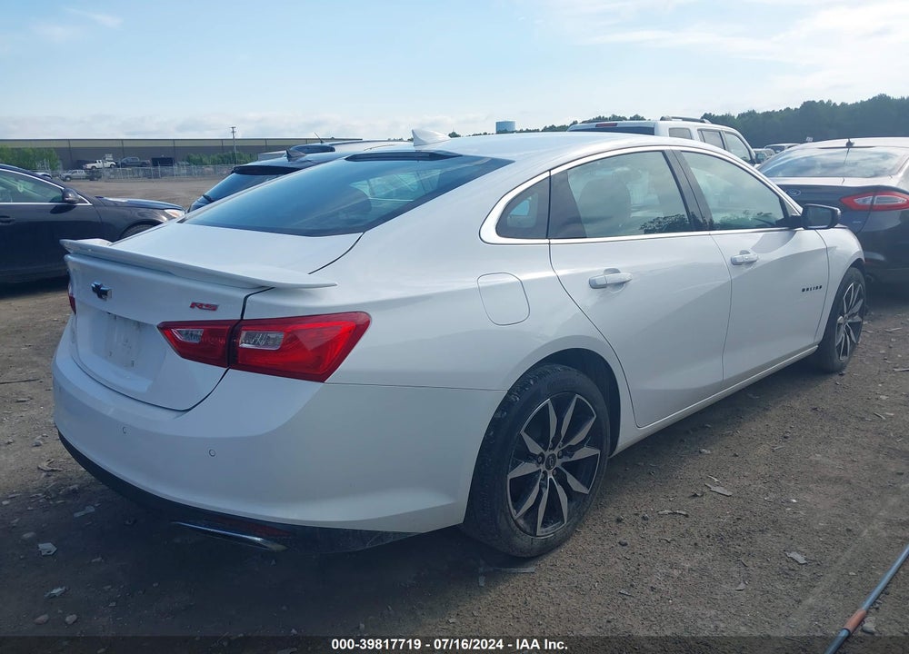 2021 CHEVROLET MALIBU FWD RS VIN: 1G1ZG5ST8MF018569