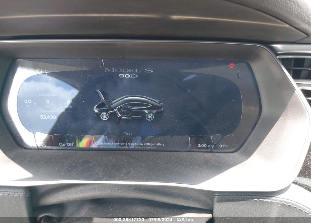 2015 TESLA MODEL S 70D/85D/P85D VIN: 5YJSA1E25FF101096