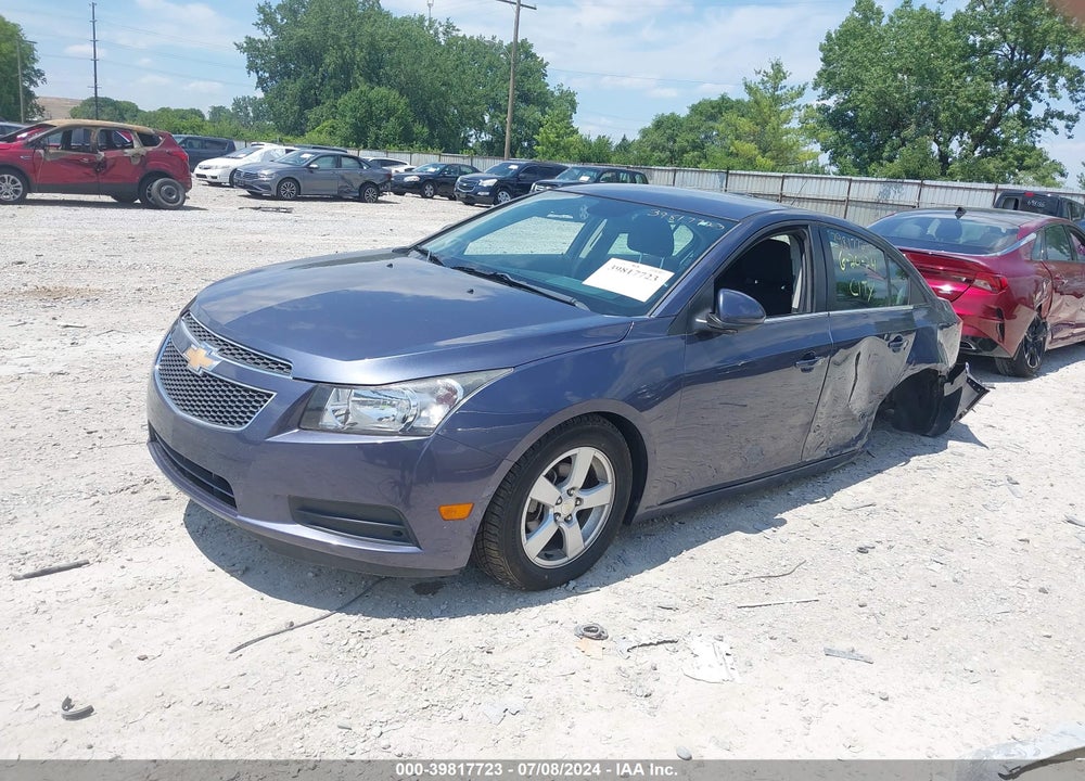 2014 CHEVROLET CRUZE LT VIN: 1G1PK5SB7E7431303