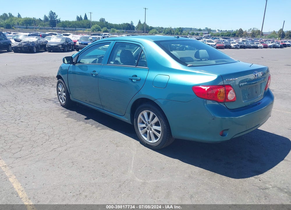 2010 TOYOTA COROLLA LE VIN: 2T1BU4EEXAC408862