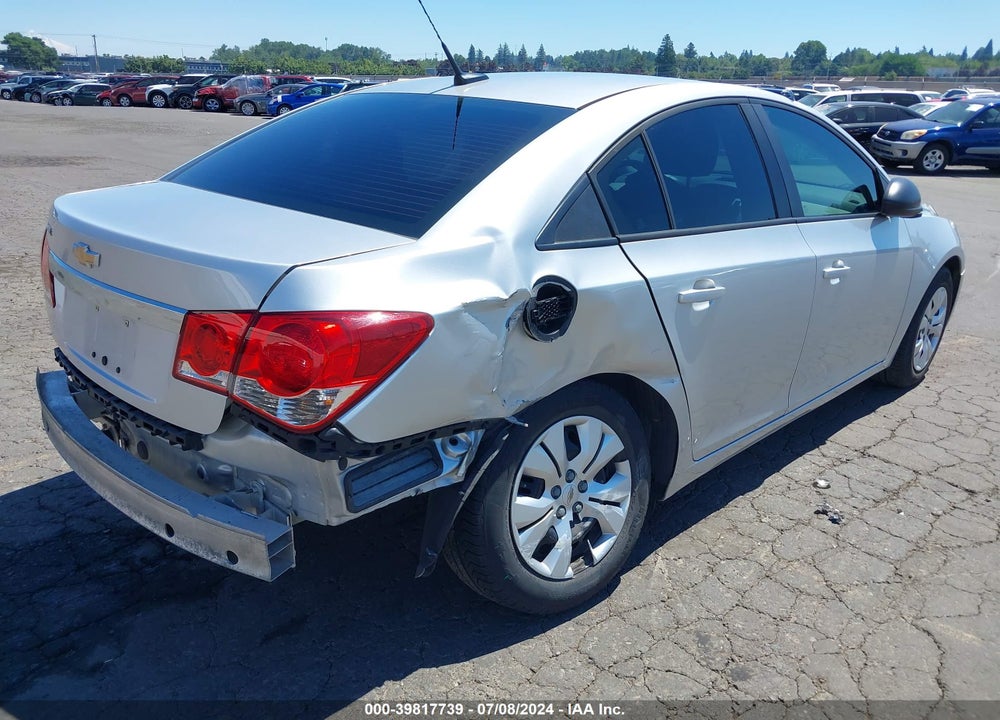 2014 CHEVROLET CRUZE LS AUTO VIN: 1G1PA5SH4E7211642