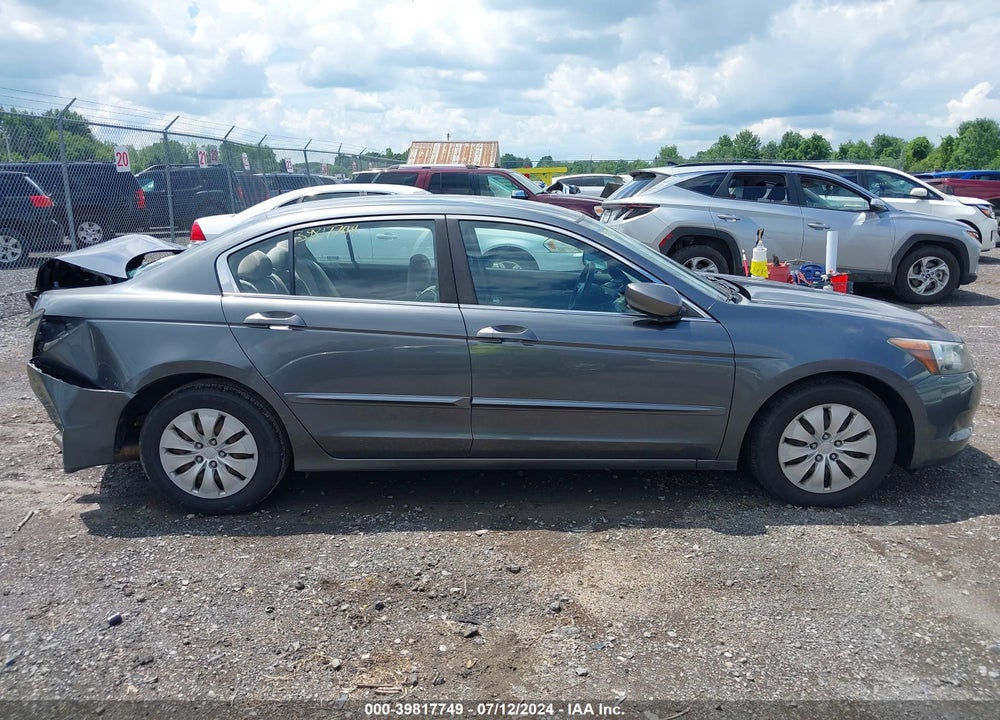 2009 HONDA ACCORD 2.4 LX VIN: 1HGCP26399A006085