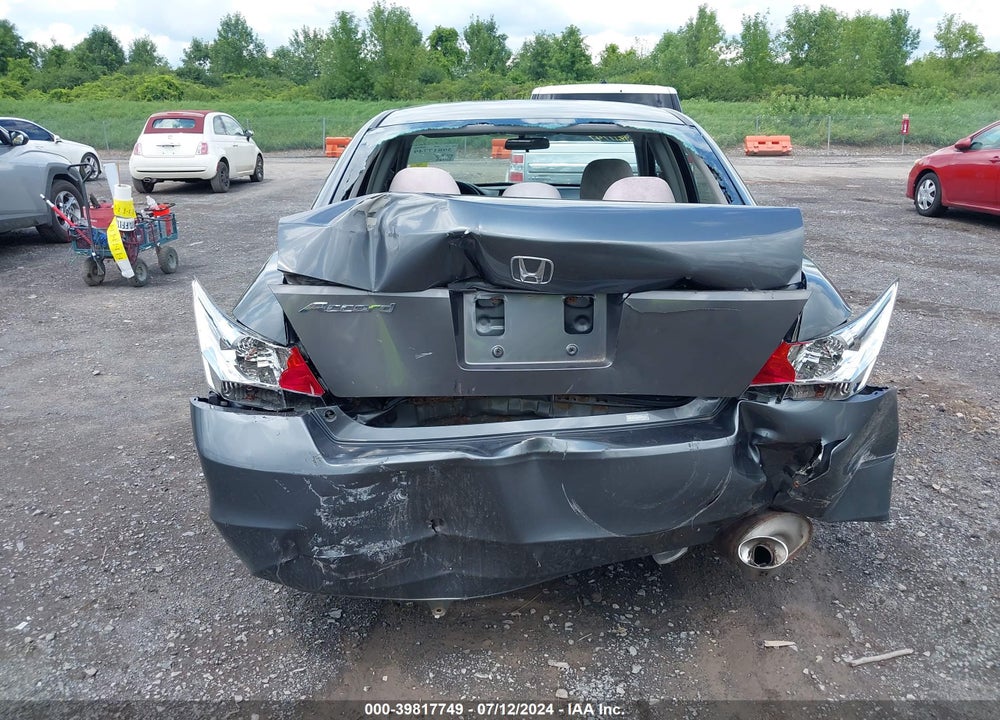 2009 HONDA ACCORD 2.4 LX VIN: 1HGCP26399A006085