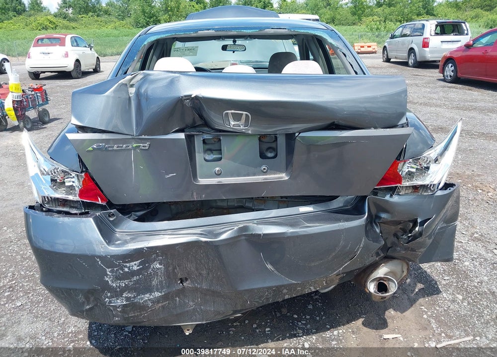 2009 HONDA ACCORD 2.4 LX VIN: 1HGCP26399A006085
