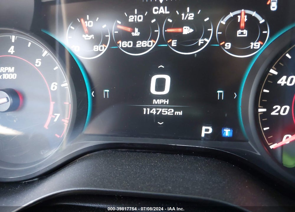 2017 CHEVROLET CAMARO 1SS VIN: 1G1FF1R7XH0174208