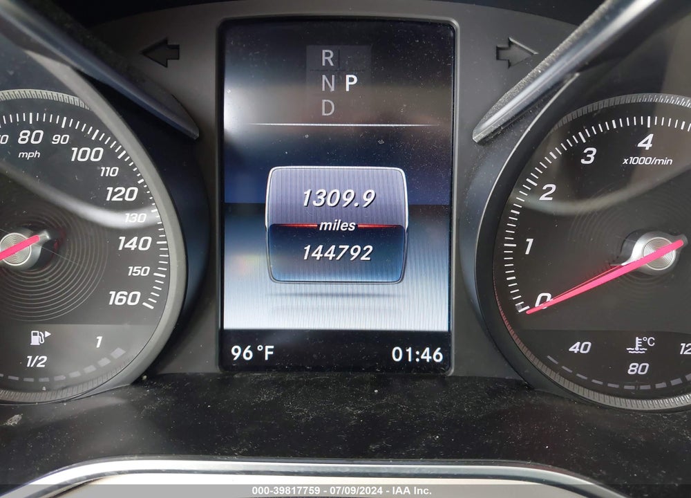 2017 MERCEDES-BENZ GLC 300 VIN: WDC0G4JB5HF130085