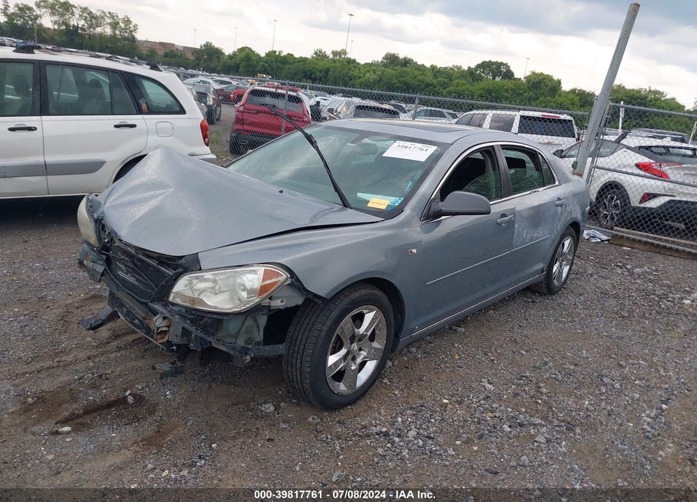 2008 CHEVROLET MALIBU LT VIN: 1G1ZH57B68F175942