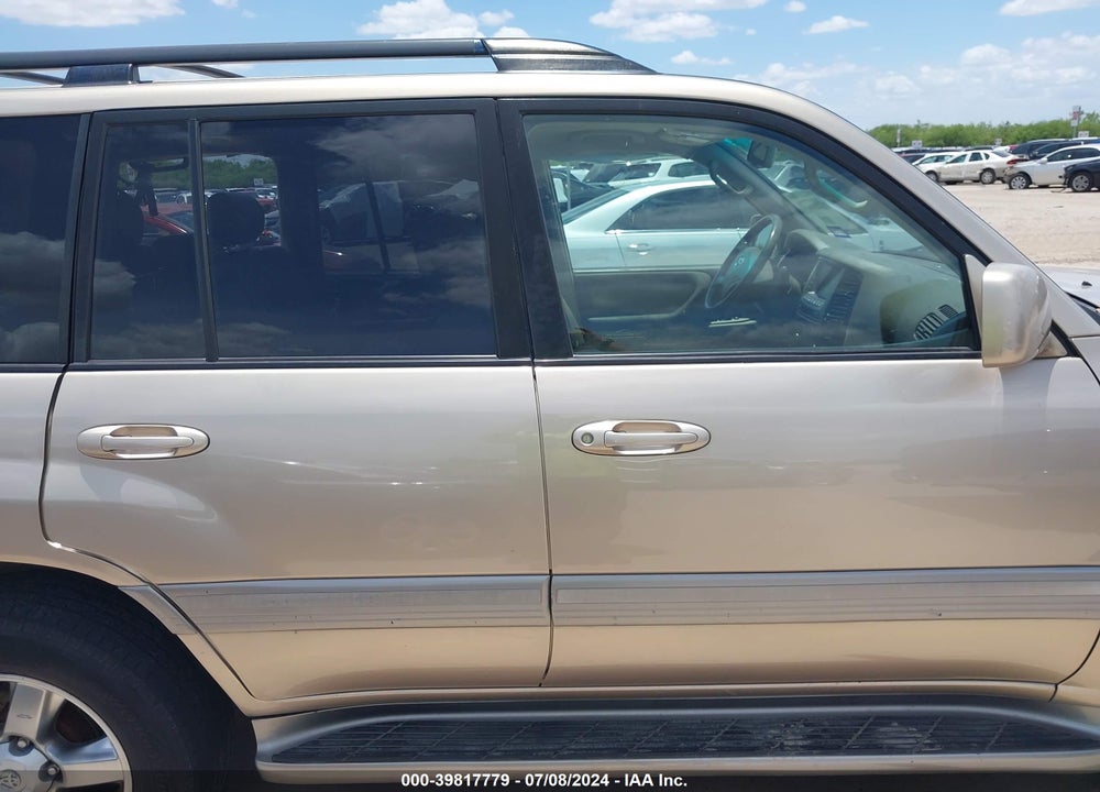 2006 TOYOTA LAND CRUISER V8 VIN: JTEHT05J962100943